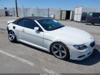  Salvage BMW 6 Series