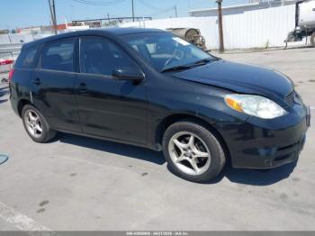  Salvage Toyota Matrix