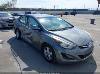  Salvage Hyundai ELANTRA