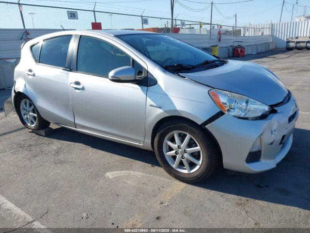 Salvage Toyota Prius c