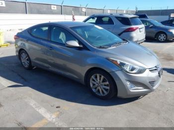  Salvage Hyundai ELANTRA