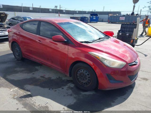  Salvage Hyundai ELANTRA