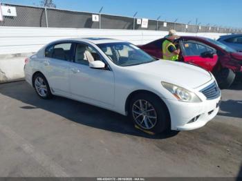  Salvage INFINITI G25