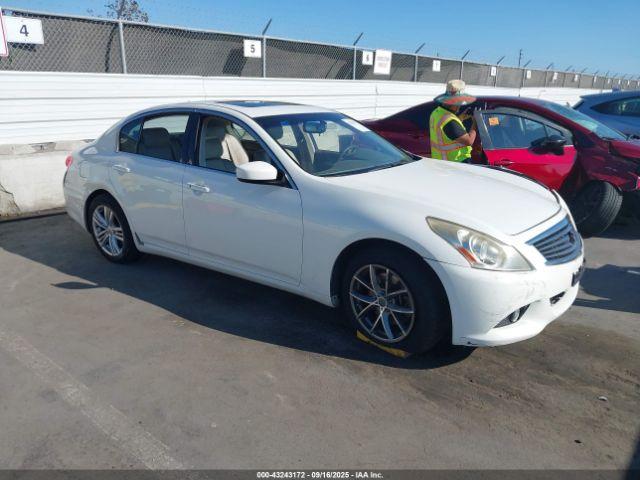  Salvage INFINITI G25