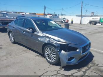  Salvage INFINITI Q50