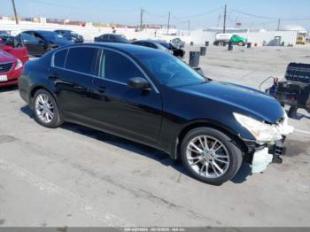  Salvage INFINITI G37