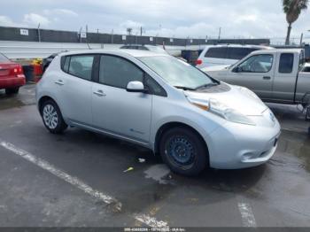  Salvage Nissan LEAF