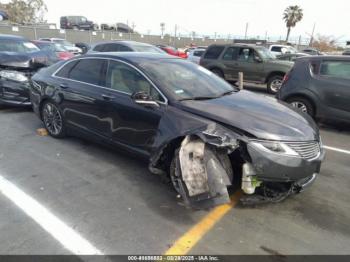  Salvage Lincoln MKZ Hybrid