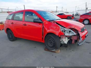  Salvage Toyota Matrix