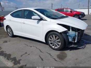  Salvage Hyundai ELANTRA