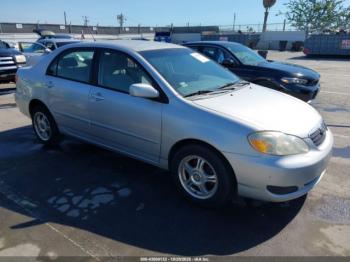  Salvage Toyota Corolla
