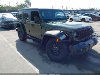  Salvage Jeep Wrangler