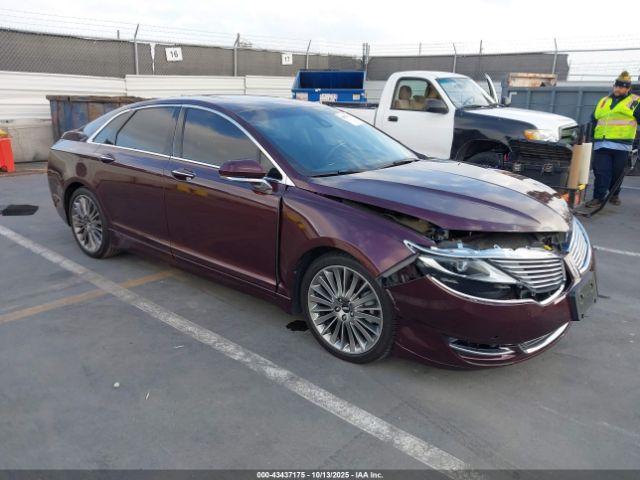  Salvage Lincoln MKZ Hybrid