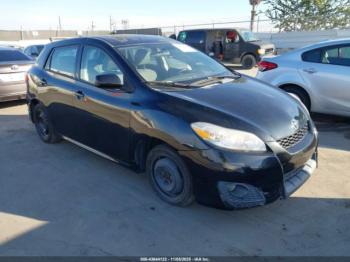 Salvage Toyota Matrix