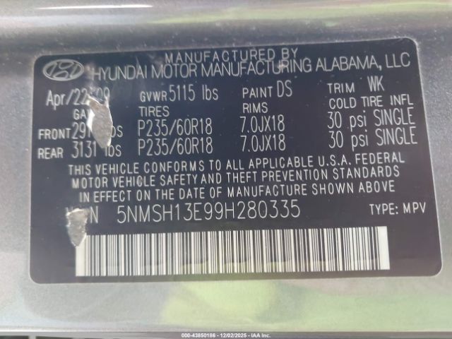 Hyundai SANTA FE Limited Image 11