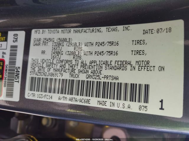 Toyota Tacoma Sr5 V6 Image 10