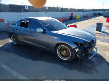  Salvage INFINITI Q50