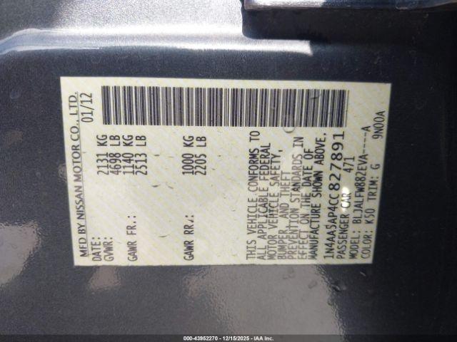 Nissan Maxima 3.5 Sv Image 4