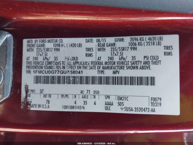 Ford Escape Se Image 9