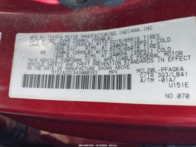 Toyota Sienna Xle Image 6