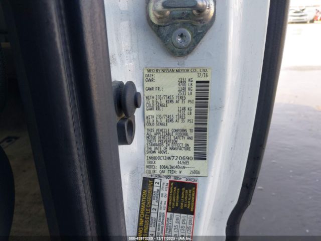 Nissan Frontier S Image 12