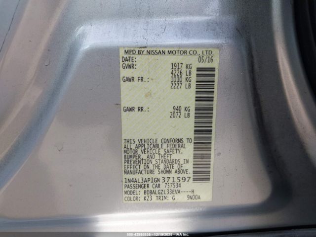 Nissan Altima 2.5 S Image 10