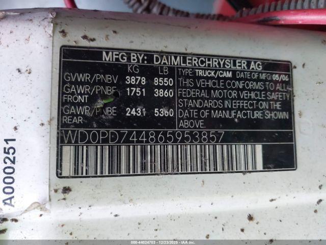 Dodge Sprinter Van 2500 Shc Image 9