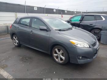  Salvage Toyota Matrix