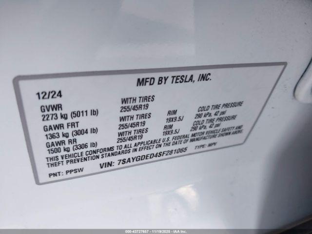 Tesla Model Y Long Range Dual Motor Rear-wheel Drive Image 9