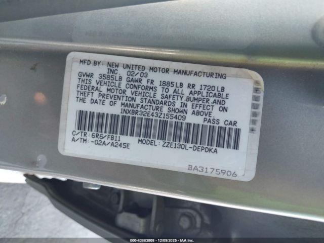 Toyota Corolla Ce Image 14