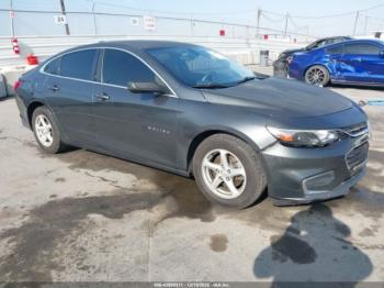  Salvage Chevrolet Malibu