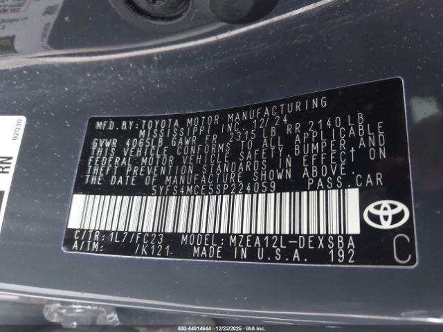 Toyota Corolla Se Image 15