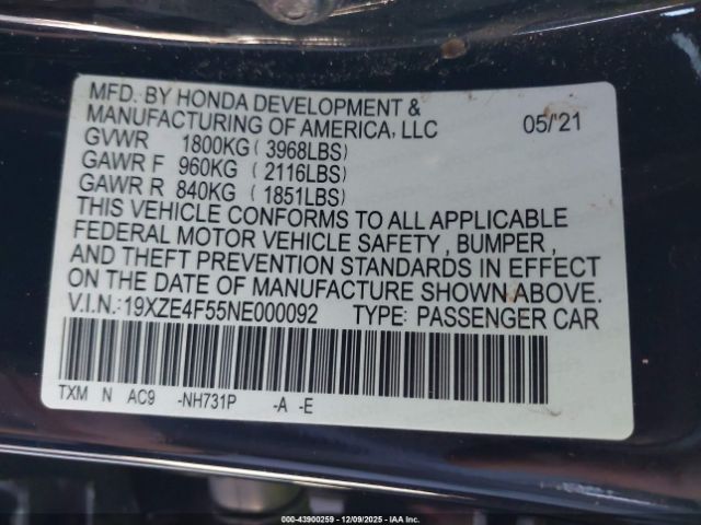 Honda Insight Ex Image 2