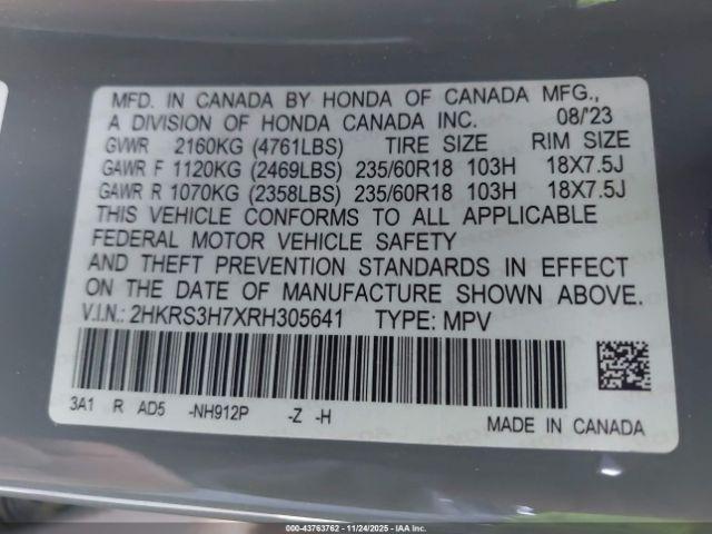 Honda CR-V Ex-l 2wd Image 9