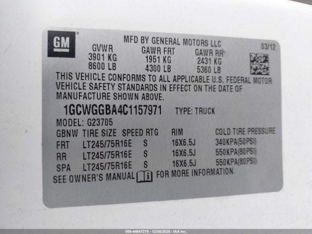 Chevrolet Express Work Van Image 13