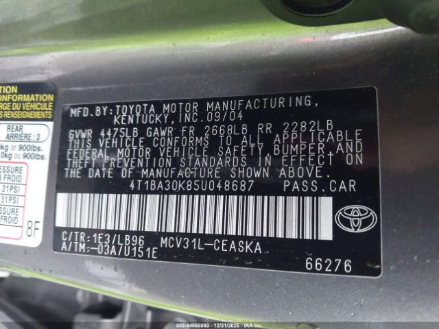 Toyota Camry Se V6 Image 10