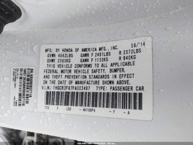 Honda Accord Ex-l V-6 Image 16