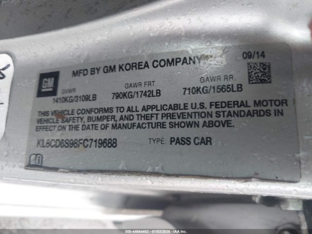 Chevrolet Spark 1lt Cvt Image 11