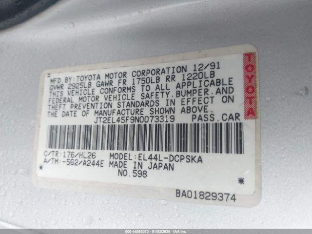 Toyota Paseo Image 9