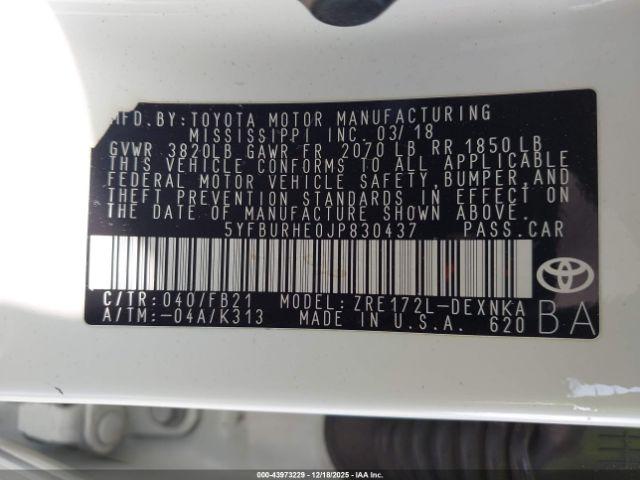 Toyota Corolla Le Image 14