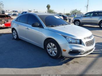  Salvage Chevrolet Cruze