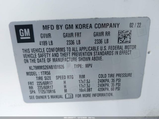 Chevrolet Trailblazer Fwd Ls Image 7