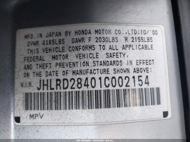 Honda CR-V Lx Image 9