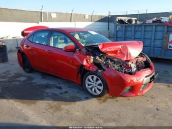  Salvage Toyota Corolla