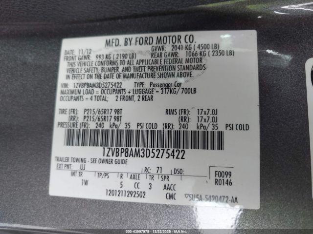 Ford Mustang V6 Image 5