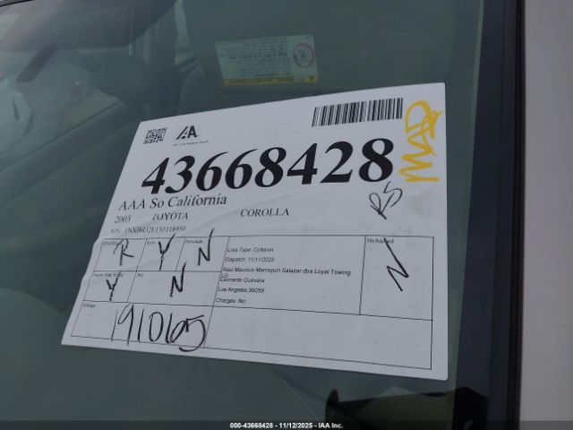 Toyota Corolla Ce Image 8