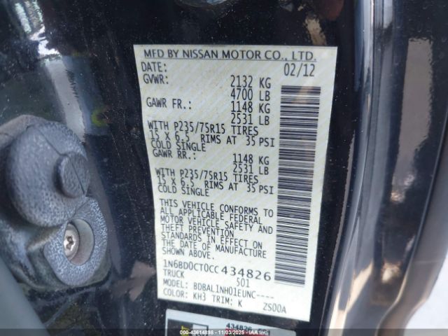 Nissan Frontier S Image 6