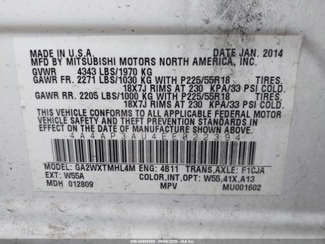 Mitsubishi Outlander Es Image 12