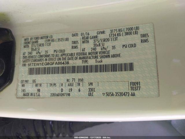 Ford F-150 Platinum Image 8