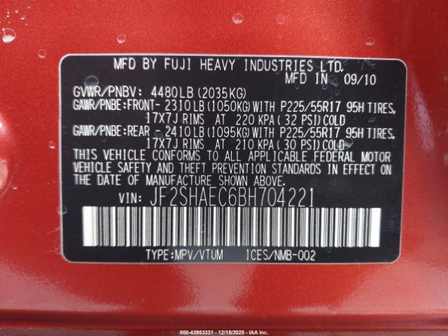 Subaru Forester 2.5x Limited Image 11